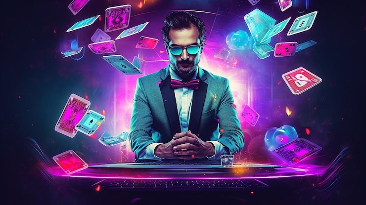 Texas Poker table interface on admintoto link mobile app